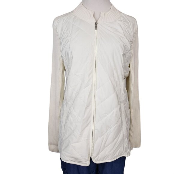 croft & barrow Jackets & Blazers - Croft & Barrow Jacket Women's Petite Medium Soft Shell Full Zip Long Sleeve